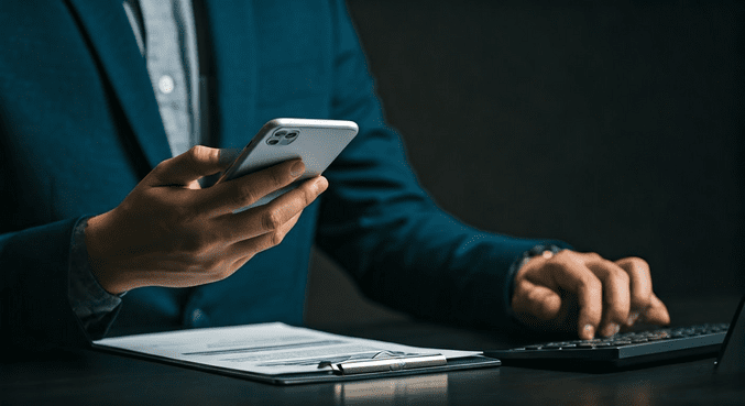 alt_text: Osoba negocjuje warunki spłaty chwilówek, symbolizując profesjonalizm i bezpieczeństwo finansowe.